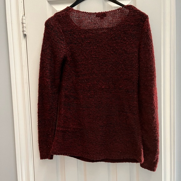 Burgundy and Black Sweater - Picture 2 of 3